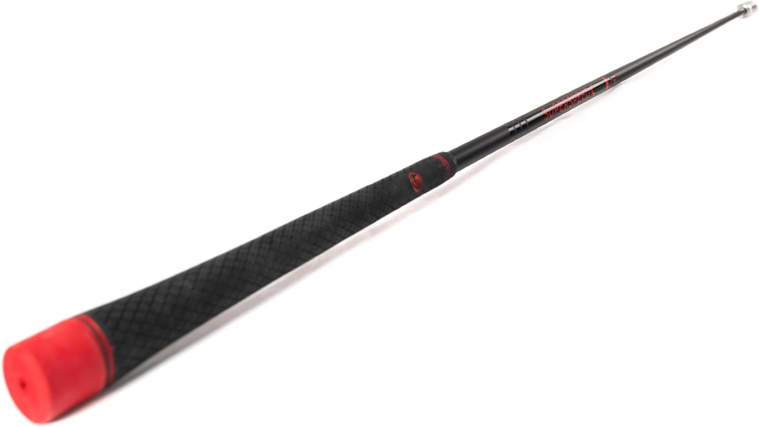 SuperSpeed Golf Counterweight Speed Stick | Proven by Padraig Harrington | Increase Club Head Speed and Improve Lag | One Club with App Instructional Protocols