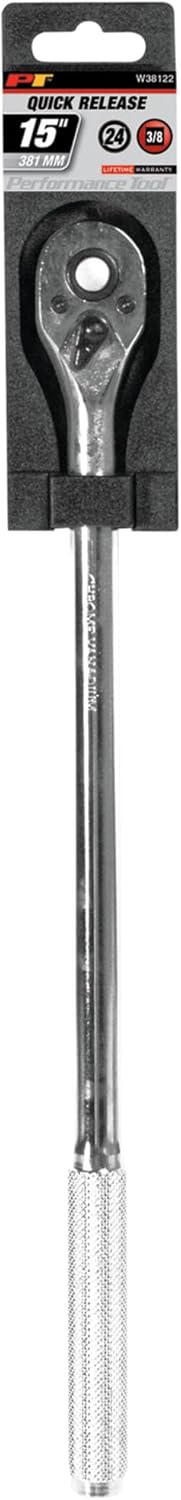 Performance Tool W38122 3/8-Inch Drive Quick Release Tear Drop Ratchet