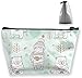 Produktbild Winter Kids Bear Makeup Bag Large Toiletry Bag Travel Makeup Bags with Zippered