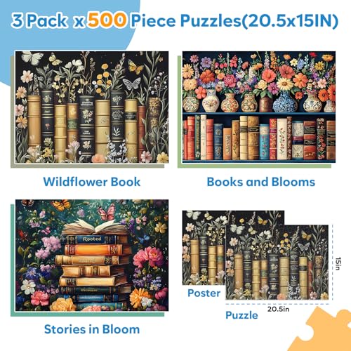 Puzzle de Libro Vintage para Adultos 15 a 120 anos miniatura 2