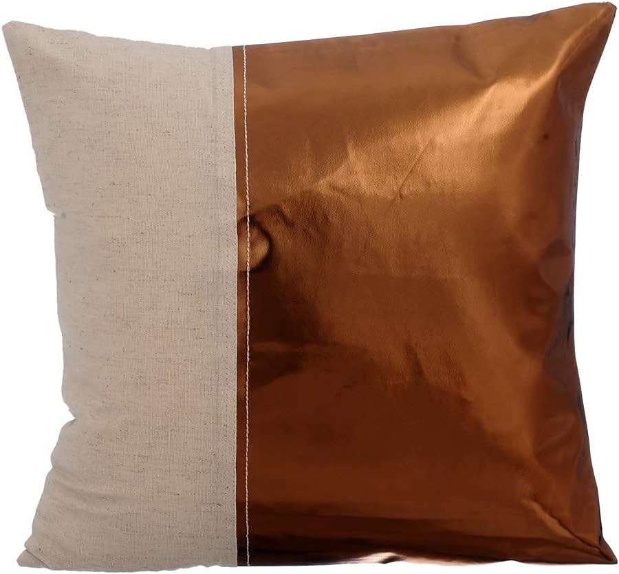 copper color pillows