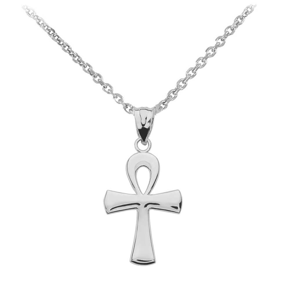 NICEエジプトAnkh Cross。925スターリングシルバーダングルイヤリング　並行輸入品