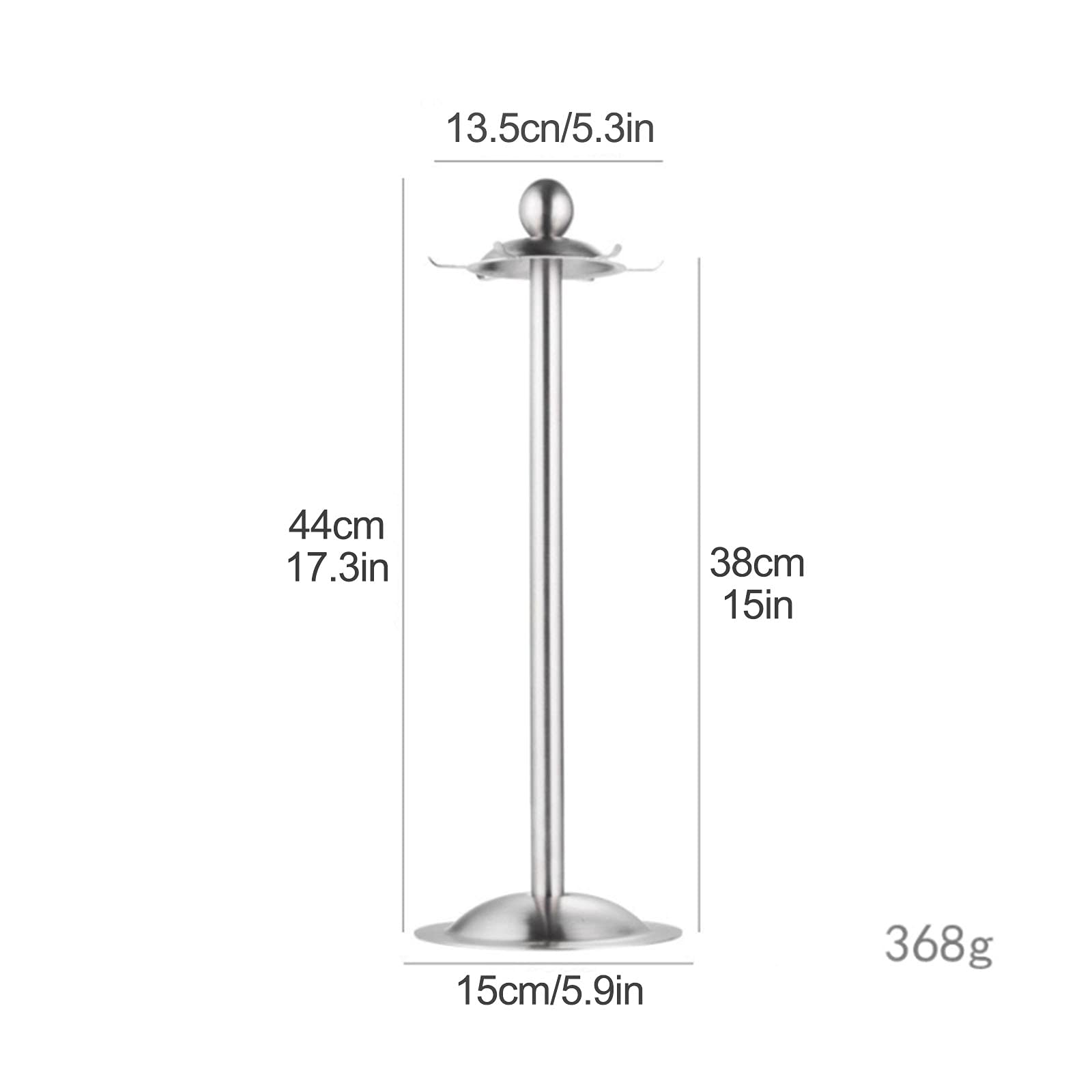 RESOYE Support D'ustensiles De Cuisine Avec 6 Crochets