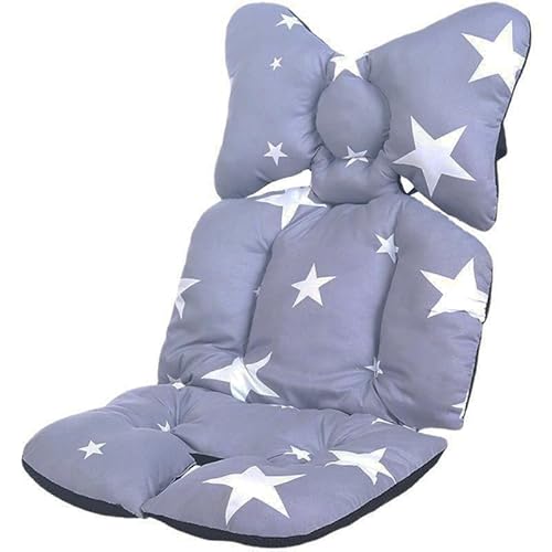 Cuscino per passeggino per seggiolone Cuscino per seggiolone Cuscino Fodera per cuscino per testa per bambino Supporto per seggiolino auto Fodera