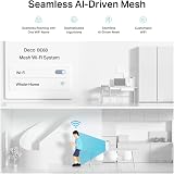 TP-Link WiFi 7 Deco BE68(2-pack) Mesh WiFi, BE14000Mbps Tri-Band, 320MHz Channels, 10Gbps Ethernet Port, Alexa, Works with Any ISP and Modem, MLO, 2 Pieces - 8