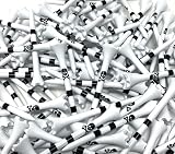 NorthPointe Skull and Crossbones Golf Tees Plastic 3 1/4-100 Tees in Bulk