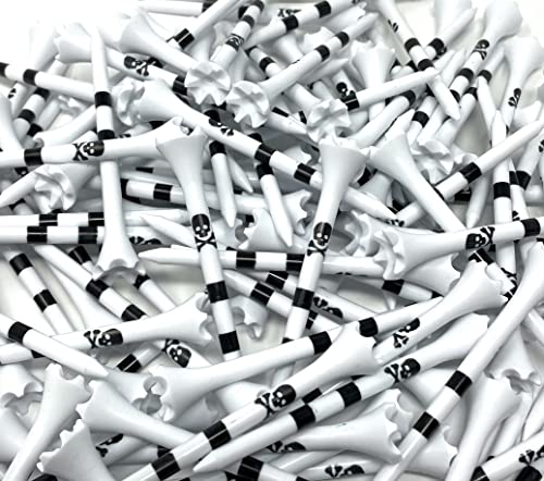 Northpointe Skull And Crossbones Golf Tees Plastic 3 1/4-100 Tees In Bulk #TOP11