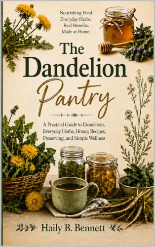 The Dandelion Pantry: A Practical Guide to Dandelions, Everyday Herbs, Honey, Recipes, Preserving, and Simple Wellness