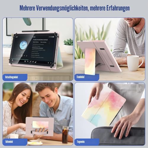 TiMOVO Universal Hülle für 10 10,1 11 Zoll Android Tablet mit Stiftschlaufe – Ansicht 7