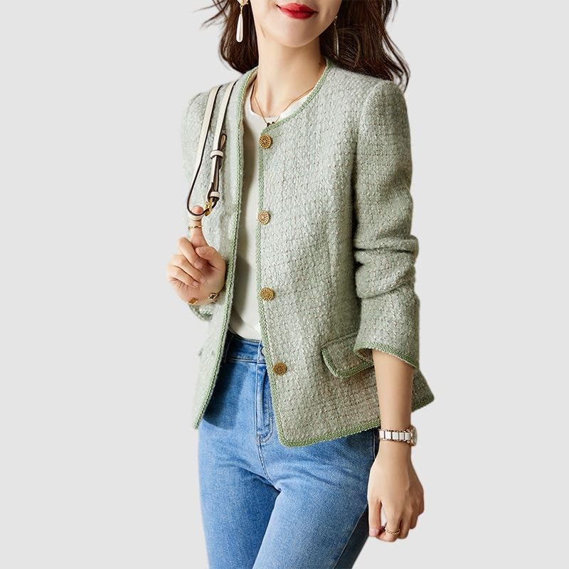 Veste en laine tweed féminine et élégante pour sublimer vos soirées - 2