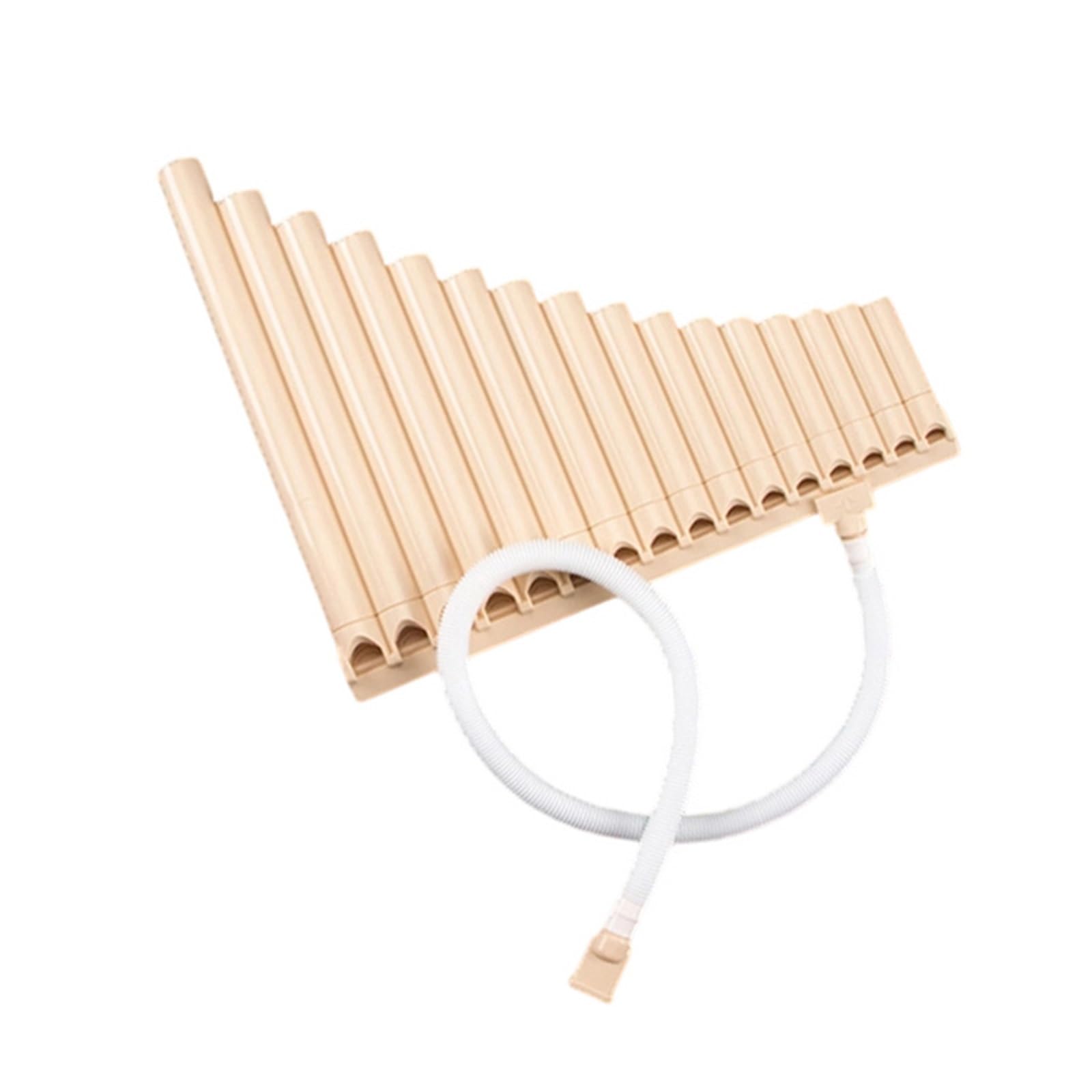 Fletnia Pana Łatwy Do Nauki Instrument Typu Fletnia Pana 16 18 Piszczałek Nauka Specjalnych Ćwiczeń Wykonawczych(White blowpipe)