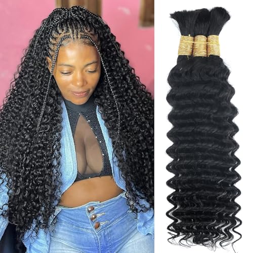 Boho Braids Human Hair for Braiding 110g 22 Inch 12A
