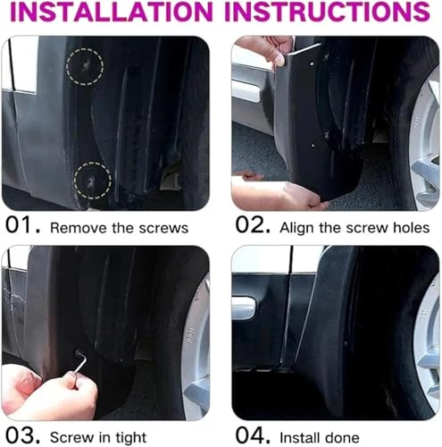 Garde-boue pour VW Amarok 2011-2024 protections de roues