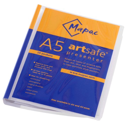 Mapac Artcare Künstlermappe (Artsafe Presenter (20 Pocket) A4