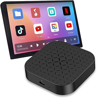Magic Box CarlinKit Android Auto Apple CarPlay Wireless Adapter,YouTube Netflix Android 11.0 System QCM2290 4-core 2G+16G(TF Card not).for Wired CarPlay Touchscreen Cars Only