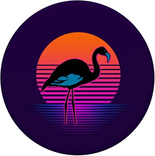 Miniatura 3 de 70s 80s Flamingo Pop-Socket Retro Regalo de cumpleaños Navidad  PopSockets Grip y soporte para teléfonos y tabletas