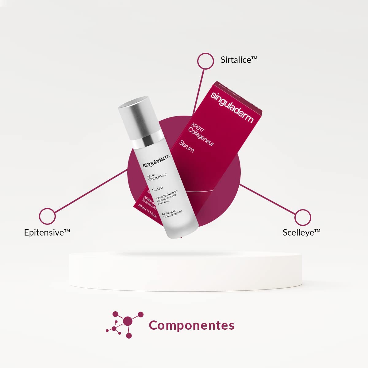 PRIMADERM– XPERT Collageneur Sérum 50 ml | Efecto Lifting Inmediato | Sérum Antiedad y Reductor de Arrugas | Estimula Colágeno, Elastina y Ácido Hialurónico | Piel Firme, Suave y Luminosa