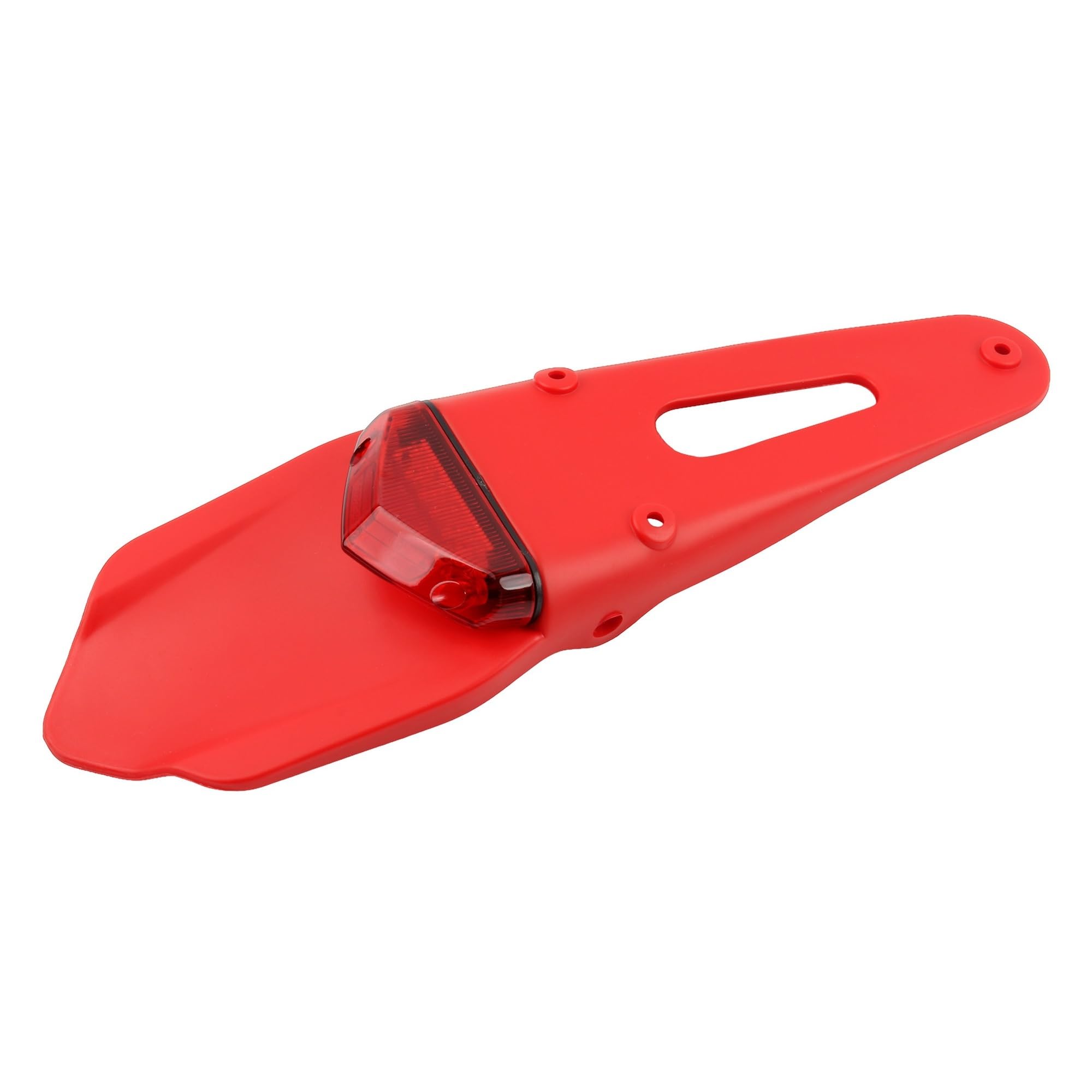 Luce Stop Fanale Posteriore Fanale posteriore per parafango per moto, da cross, 12 V, LED, luce, freno, stop, targa, parti a per
