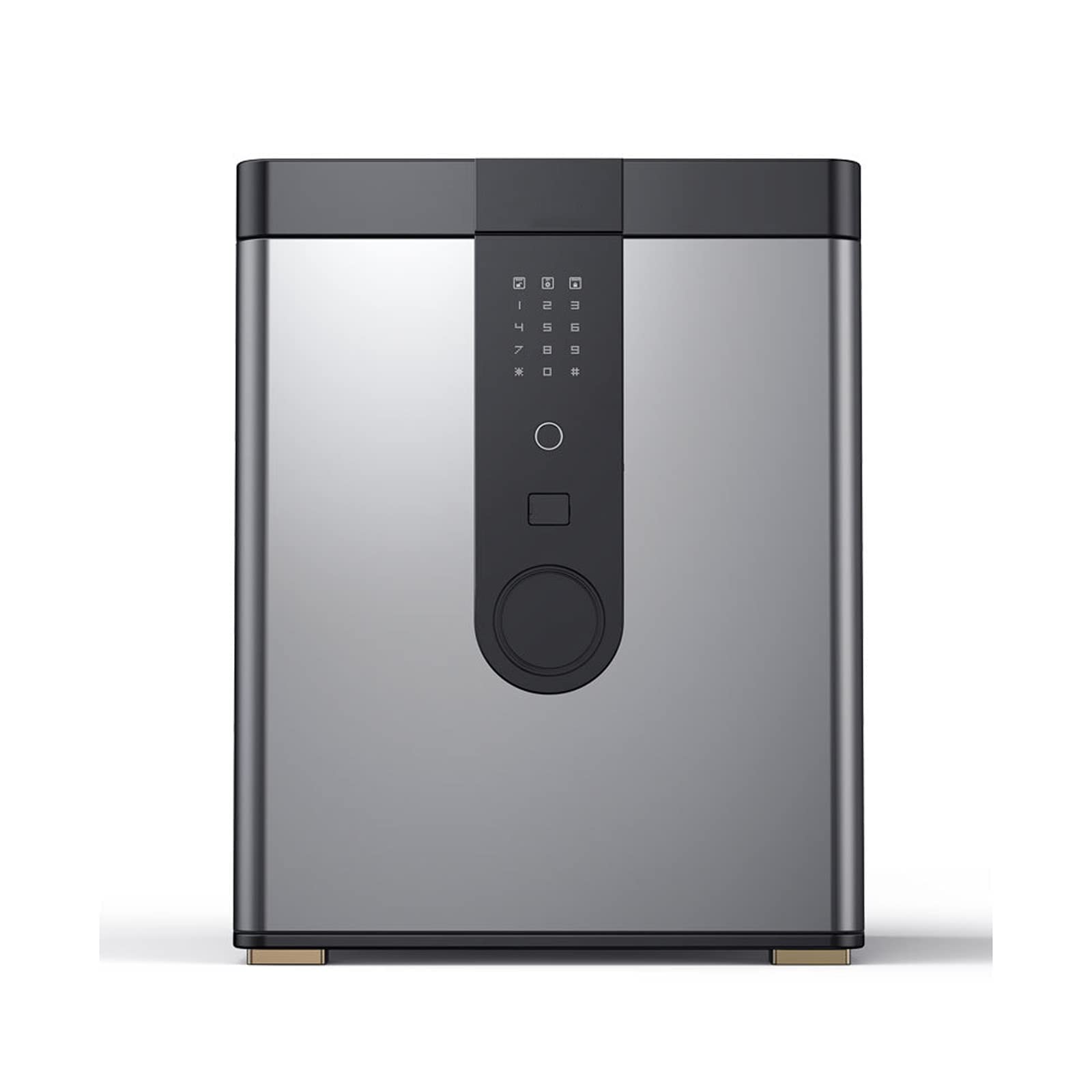 strongbox Safe and Fireproof Waterproof Safe Digital Security Home Fingerprint Password Safes Remote Alarm Instant Message Reminder Protect Cash Documents Jewelry Valuables n