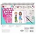 Fashion Angels I Love Fashion Sketch Portfolio, Includes Sketch Pad with Stencils & Stickers, Fashion Design Sketch Book for Girls, Ideal Drawing Kit for Kids