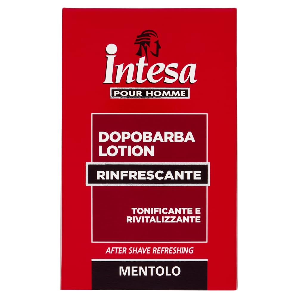 INTESA POUR HOMME | Dopobarba Rinfrescante, Tonificante 100 mL