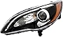 Gold Shrine For Chrysler 200 S Headlight Lamp 2011 2012 2013 2014 Halogen Driver Left Side