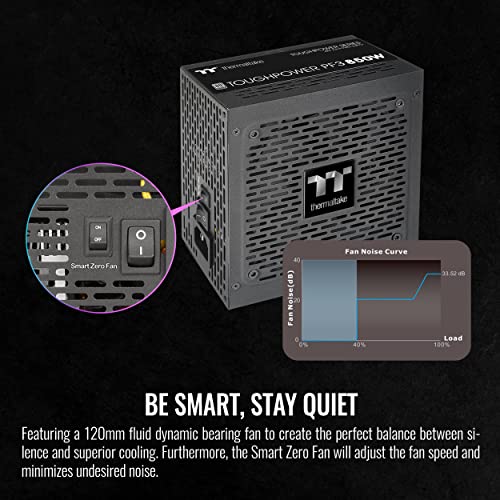 Image of Thermaltake Toughpower PF3 ATX 3.0 850W 80+ Platinum Full Modular SLI /Crossfire Ready Power Supply; PCIe 5.0 12VHPWR Connector Included; 10 Year Warranty; PS-TPD-0850FNFAPU-L