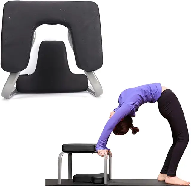 Medicinsk Yoga Stol - Foldbar Omvänd Yogastol för Stretchingövningar