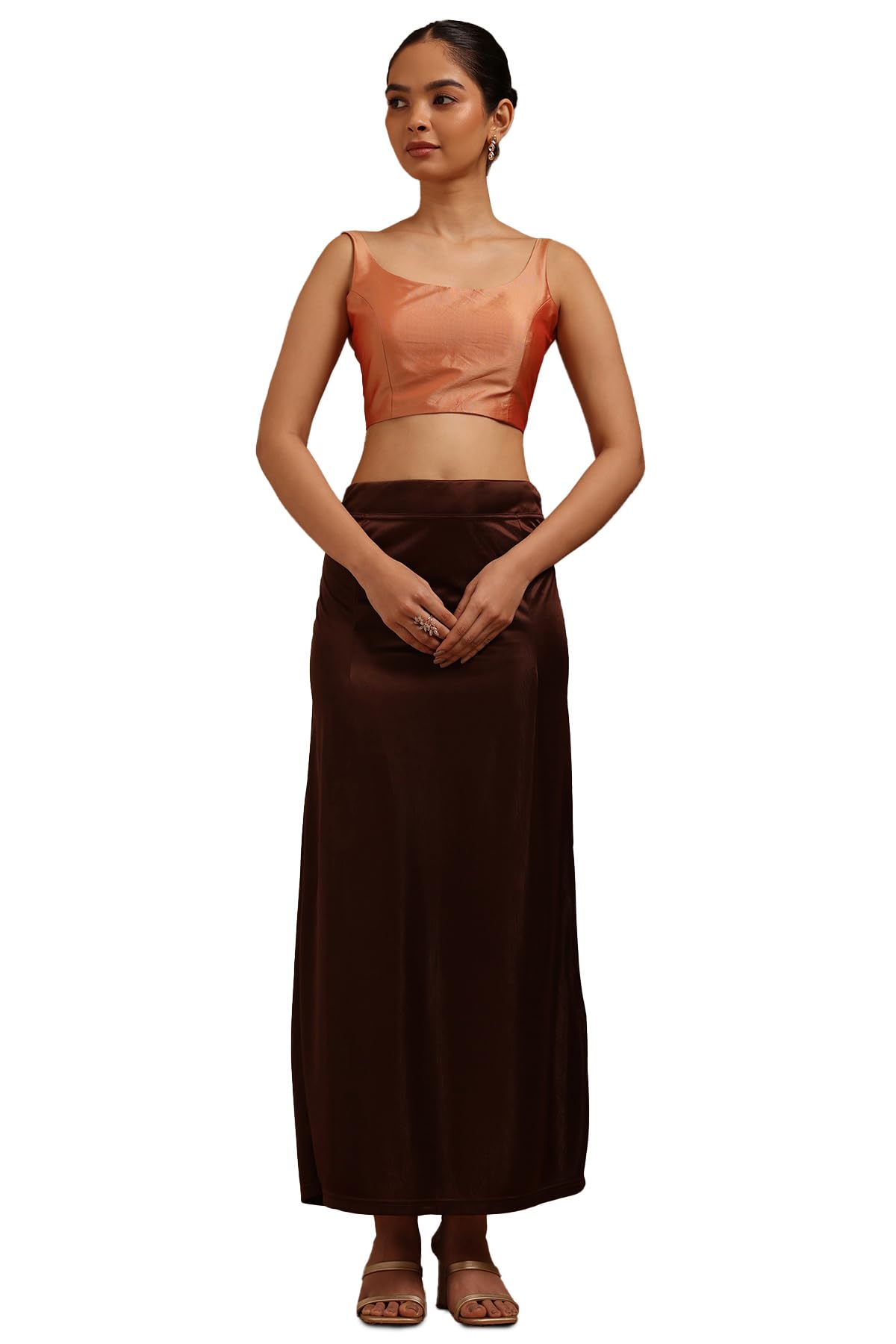 Womens Spandex Solid Petticoat-image-8