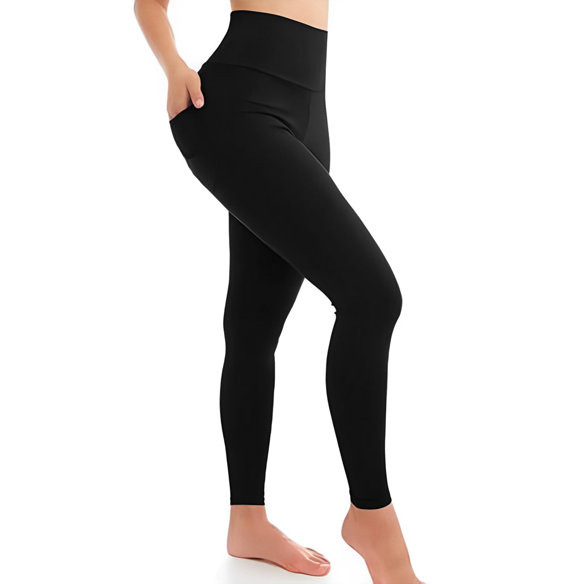 The Fancy Dressgym Leggings Womens High Waist Buttery Soft Cotton