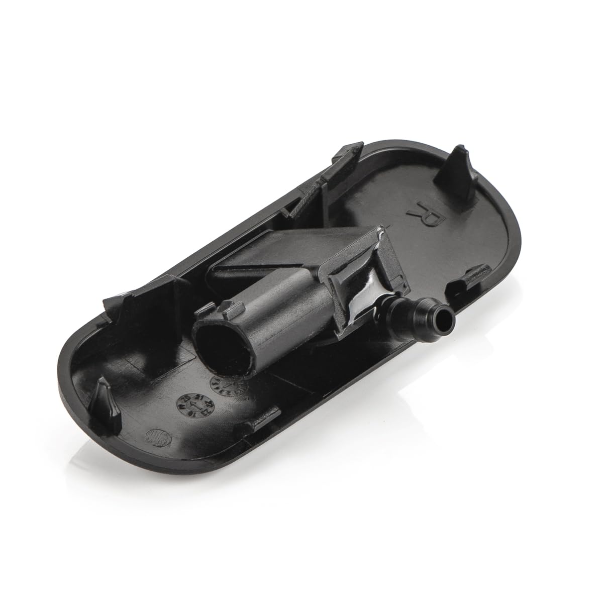 LST 2x Waschwasser Spritzdüse Wischer Scheibenwaschdüse vorne links rechts + 1m Schlauch kompatibel mit Audi A1 A3 A4 A5 A6 A7 A8 Q3 Q5 Q7 R8 TT Seat Exeo Leon VW Amarok Caddy Passat CC Crafter T6 MAN