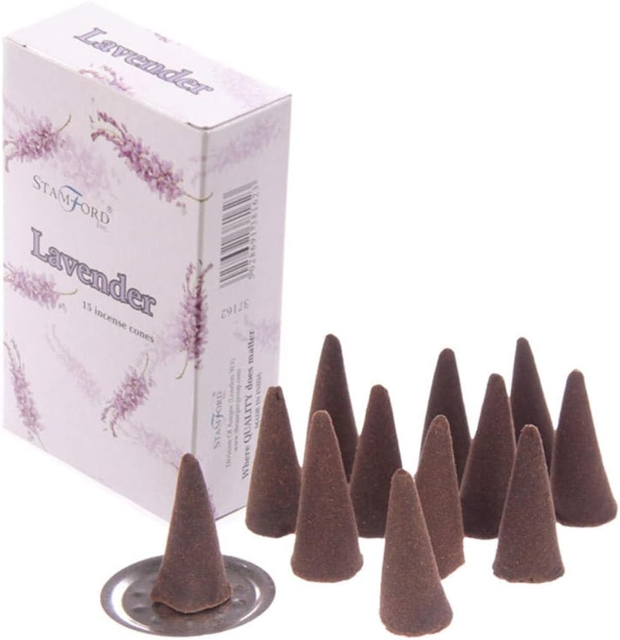 Stamford Lavender Incense Cones, Multi-Colour