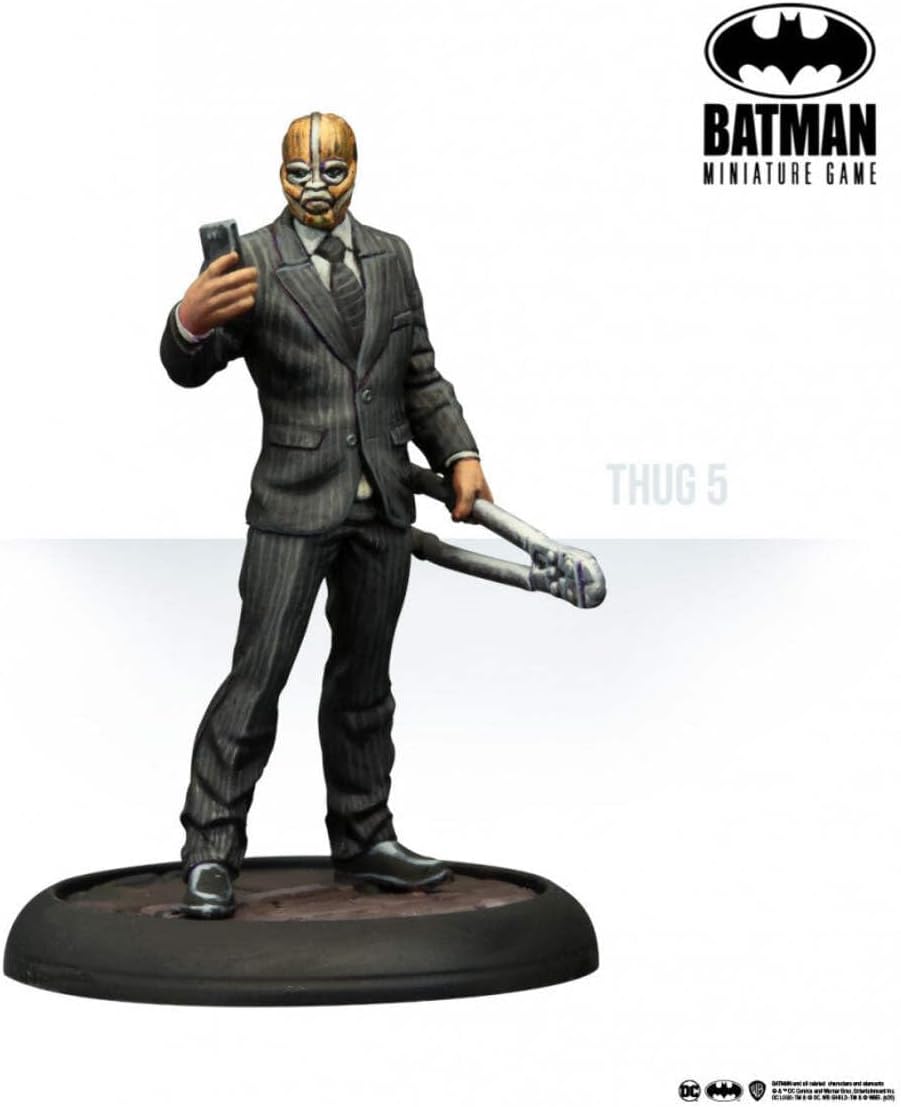 Knight Models Batman Miniature Game: Organized Crime: Pain & Money – 35MM Scale - Unpainted – Ages 14+
