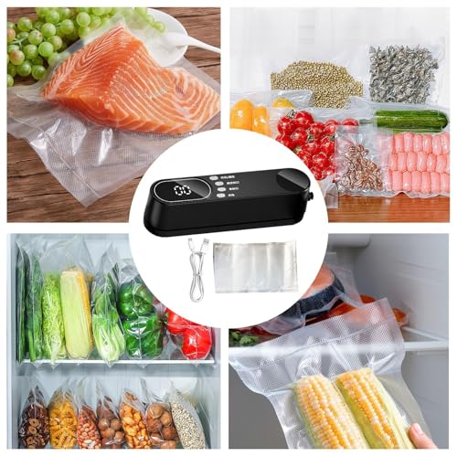 Mini machine à sceller sous vide pour conserver vos repas au bureau et en voyage