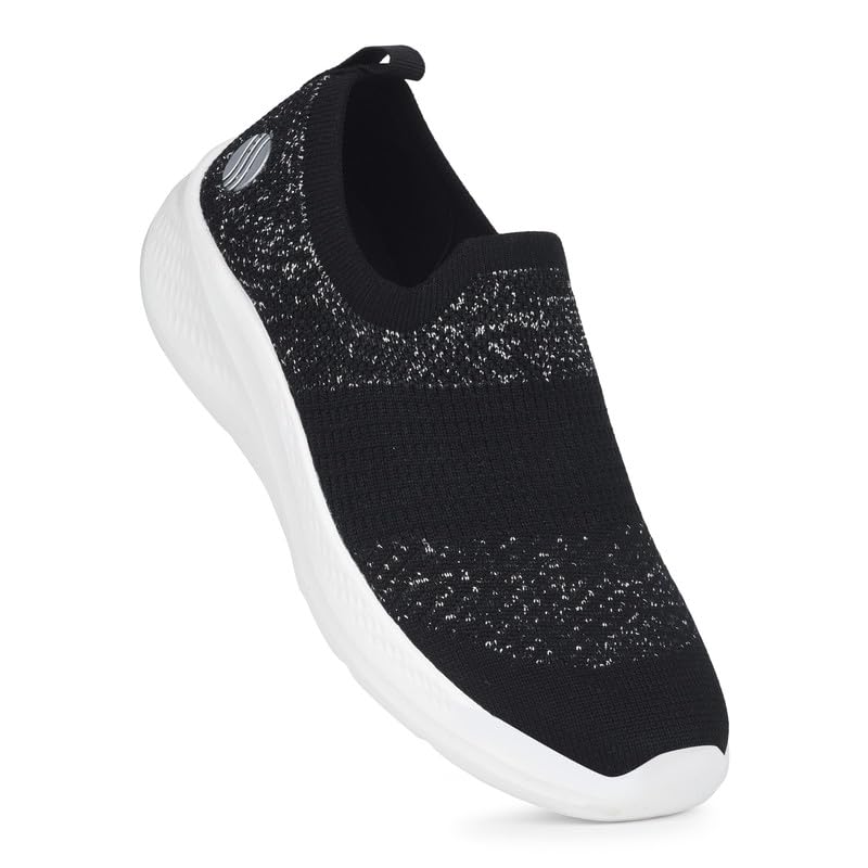 Women’s Ultra-Light Slip-On Walking Shoes | Breathable Mesh Casual Sneakers | Soft Cushioned Anti-Skid Sole | Stylish Comfort Footwear for Ladies-image-43