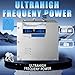 DZQ 2 in 1 Jewelry Steam & Ultrasonic Cleaner, 1200W Steam at 135°C, 40W Ultrasonic, 2L SUS304 Tank, 5KG Adjustable Pressure, Beaker, Funnel, Tweezers & Removable Steam Nozzle Included