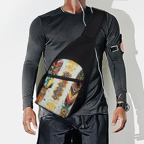 Bolso bandolera Bohemia estilo casual para deporte y viaje miniatura 7