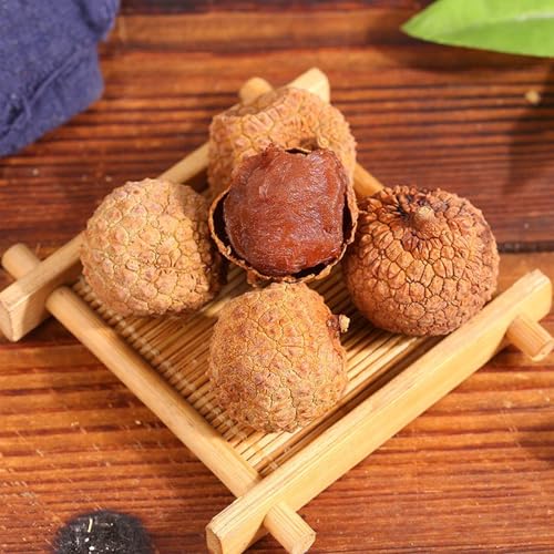 GCYYSIQS Dried Litchi,Whole Fruit Dried Lychee,500g/17.63oz,for Cooking Porridge, Making Tea, Etc.荔枝干