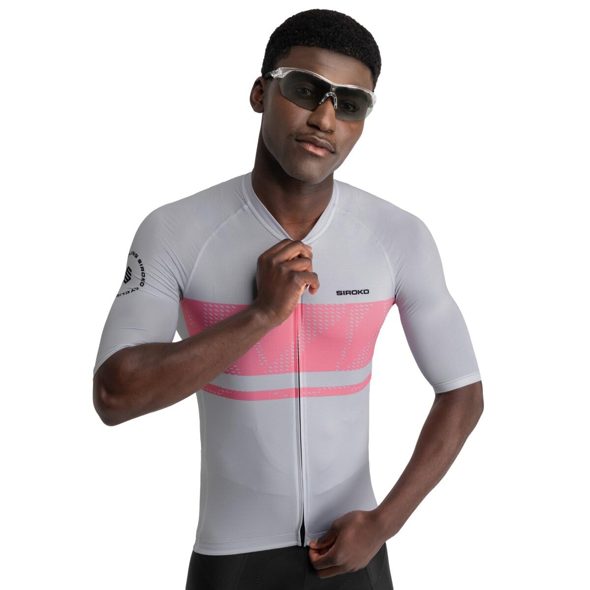 SIROKO - Maglia da Ciclismo Estiva M3 Cadence