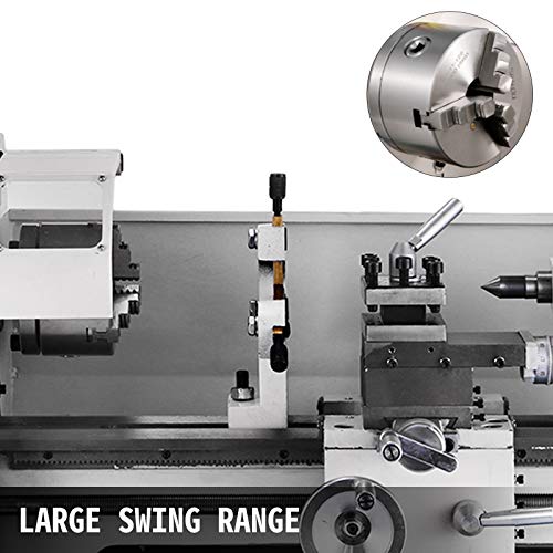 BestEquip Metal Lathe, 8" x 16" Benchtop Lathe, Mini Metal Lathe 02500