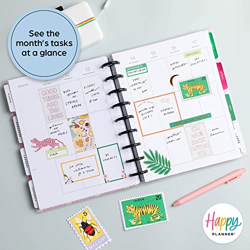 Happy Planner 2023 Daily Planner and Calendar, 18Month Daily, Weekly, and Monthly July 2023Dec