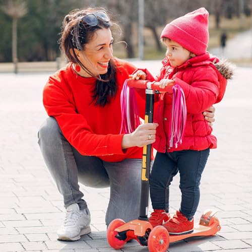 image for Mlurcu Bike Streamers for Girls 1 Pair, Bike Decorations Girls Bike Ta