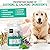 Animigo Dog Calming Tablets -120 Beef Flavour Tablets with Ashwagandha & Passion Flower - Natural, Non-Addictive, Calming Dog Treats for Loud Noises, Travel, Grooming, Stress & Separation