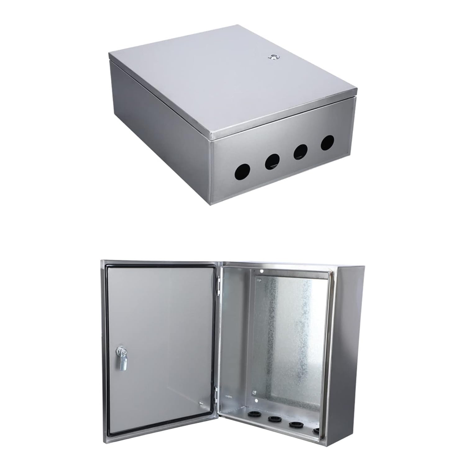 Caja de Armarios Eléctricos Metálicos，Caja de Conexiones Eléctrica con Cerradura Resistente A La Intemperie de Distribución de de Conexión Al Aire Libre de Proyecto