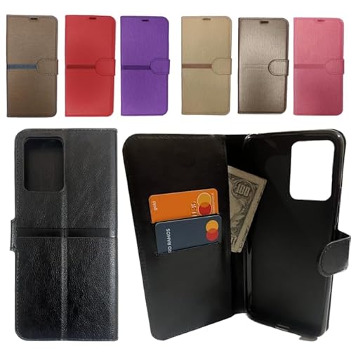 Capa Carteira Para Xiaomi Redmi Note 12 Pro/Poco X5 Pro (Tela de 6.67) Preta