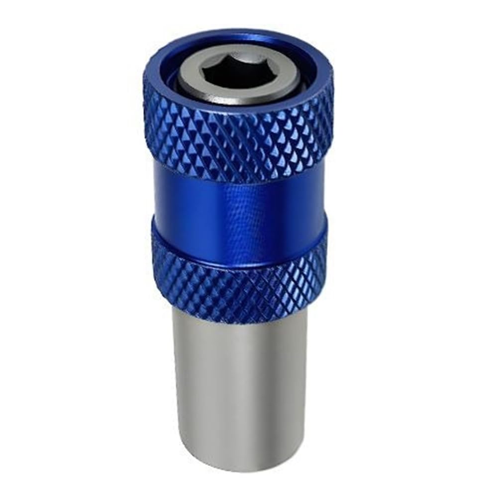 Aundhegrtt As Shown Drill Converter Adapter Long-Lasting Automatic-Locking Hex Shank Adapter Quick Release Drill Converter