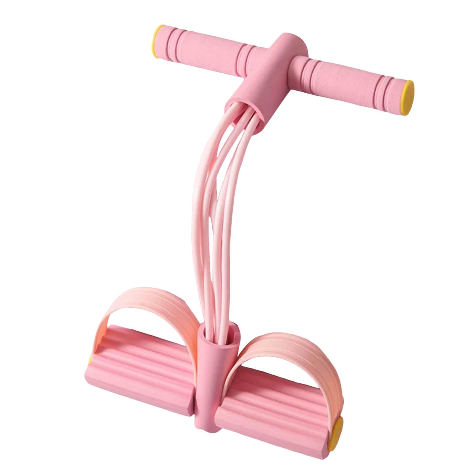 Fitness Resistance Bands-6 Tube Pedal Ankle Puller Multifunction Tension Rope Natural Latex Fitness Bands for Strength Training Tummy