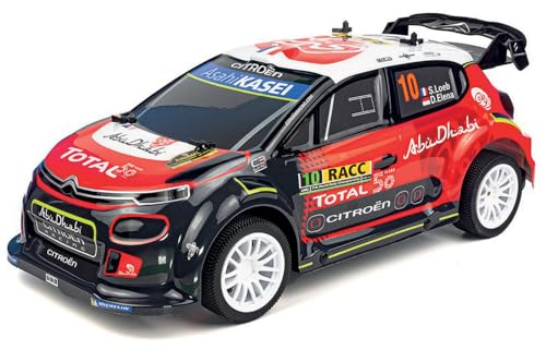 Ninco - NincoRacers Citroën C3 WRC Oficial del Campeonato Mundial de Rallyes. Escala 1/10. Coche teledirigido. 2.4GHz Color: Rojo y...