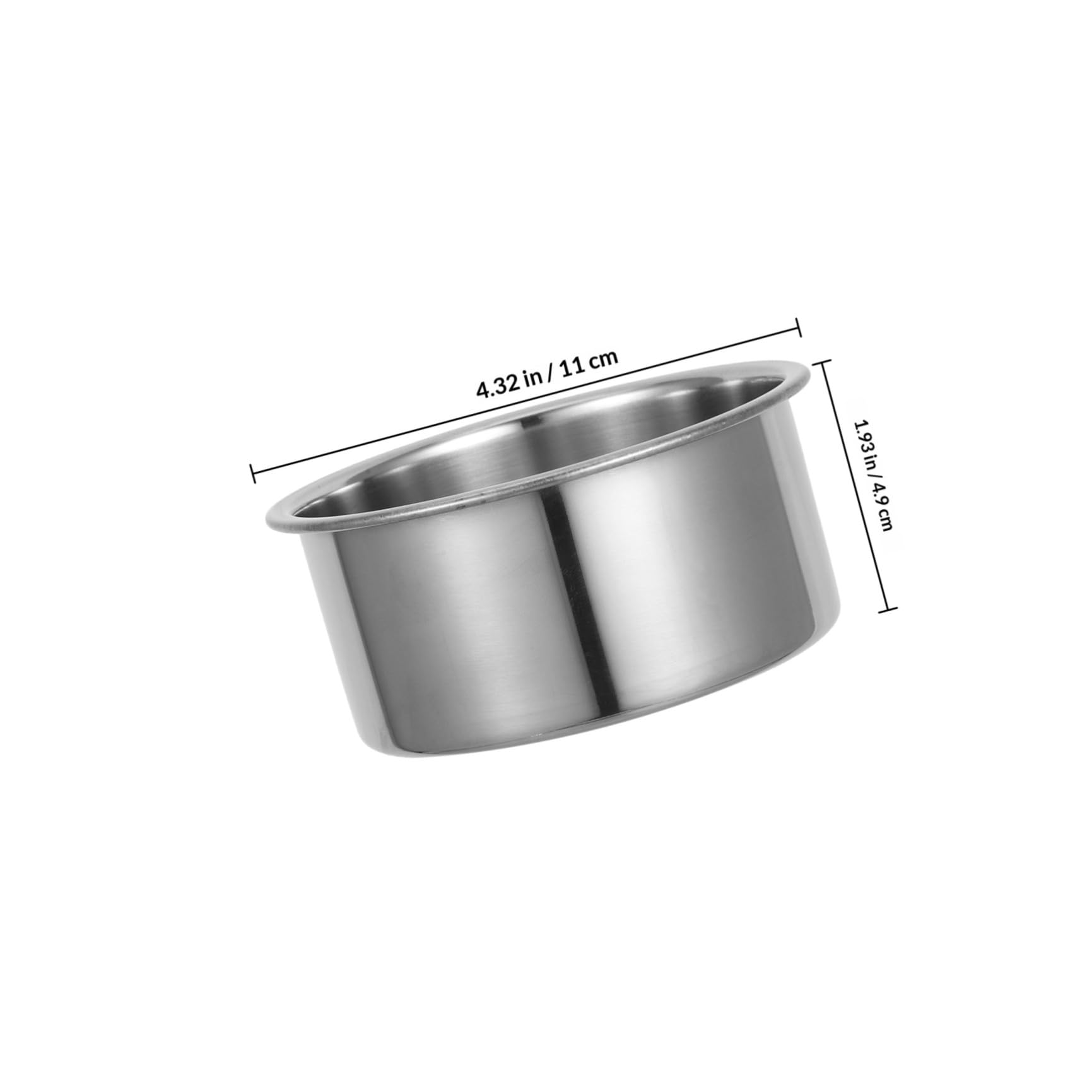 Artibetter 3pezzi Teglia da Forno in Acciaio Inox Teglie Rotonde per Torte Mini Teglie da Forno per Torte e Crostate per Mini Cotture