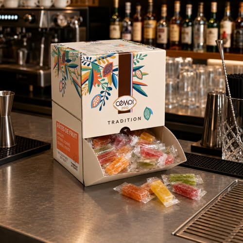 CÉMOI - Boite distributrice 220 Pâtes de Fruits individuelles 20g - 4,5 kg – vue 4